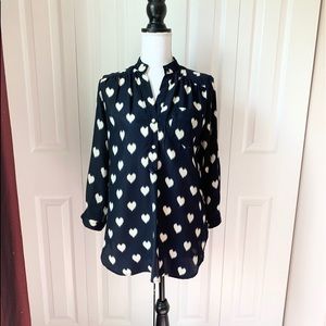 ⭐️Pixley Navy Blue Blouse⭐️